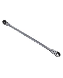 K Tool International 17 x 19 mm 120 Tooth Double Flex Ratcheting Wrench