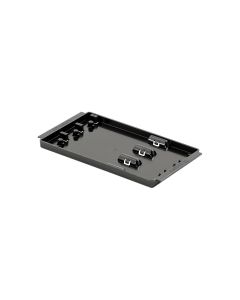 ERN8448 image(0) - Ernst 3 Rail Socket Boss Tray only 8", Black