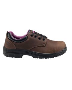 Avenger Foreman Oxford Series - Women's Mid Top Boots - Composite Toe - IC|EH|SR - Brown/Black - Size: 6W