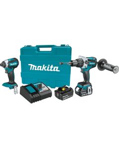 MAKXT267T image(0) - Makita 18V LXT Brushless Cordless 2-Pc Combo Kit