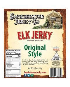 Tender Heifer Snack Co. Elk Original Style