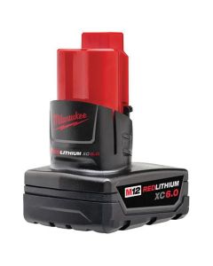 MLW48-11-2460-X image(0) - Milwaukee Tool M12 12V LITH-ION XC BATTERY PACK 6.0AH