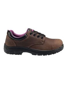 FSIA7165-8M image(0) - Avenger Foreman Series - Women's Low Top Shoes - Composite Toe - IC|EH|SR - Brown/Black - Size: 8M