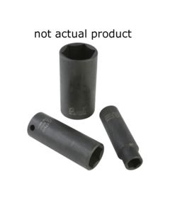 SUN322UMD image(0) - SUNEX 3/8 DR. 22MM UNIVERSAL DEEP IMPACT SOCKET