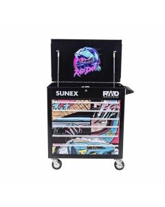 SUN8057RADDAN image(2) - SUNEX Premium Full Drawer Service Cart - Rad Dan