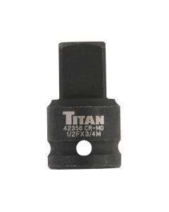 TITAN 1/2" F TO 3/4" M IMP SKT ADAPT