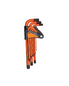 MAY45052 image(1) - Mayhew TWISTED HEX KEY SET SAE