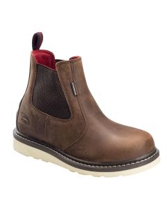 FSIA7510-12W image(0) - Avenger Wedge Romeo Series - Men's Boots - Soft Toe - EH|SR|PR - Brown/Black -Size: 12W
