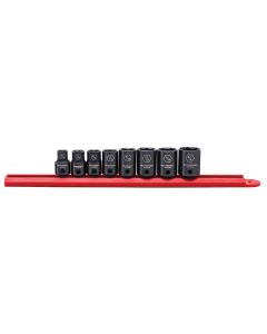 KDT84910N image(2) - GearWrench 8 Piece 3/8 Inch Drive 6 Point Standard Impact SAE Socket Set