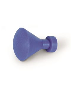 HSA7556 image(0) - H&S AutoShot GPR-7556 PDR Glue Pull Knob LARGE CONVEX 19mm Round Polycarbonate (5-Pack)