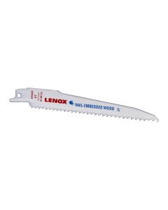 Lenox Tools Reciprocating Saw Blades, 656R, Bi-Metal, 6 in. Lo