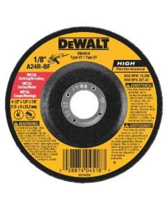 DeWalt BLADE 4 1/2"X1/8X7/8 METAL FAST CUT