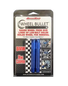AETWB2-14125BLUE image(1) - Access Tools Wheel Bullet 2-Pack 14x1.25