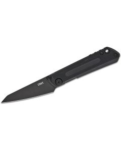 CRK2670 image(0) - CRKT (Columbia River Knife) Straight Frame Lock Folding EDC Pocket Knife - Black