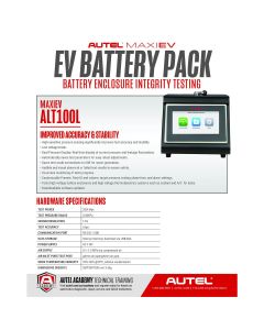 AULALT100L image(1) - Autel MaxiEV ALT100L : EV Battery Leakage and Airtightness Tester with dual pressure display