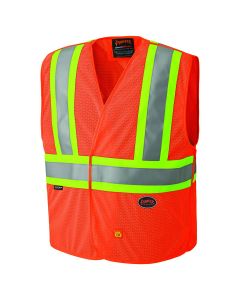 Pioneer Pioneer - Flame Resistant Hi-Viz Vest - Hi-Viz Orange - Size 2X/3X