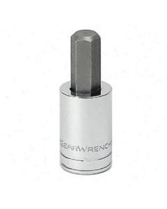 KDT80418 image(0) - GearWrench 3/8 Inch Drive Hex Bit SAE Socket 7/32 Inch