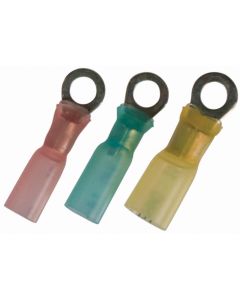 The Best Connection 8 1/2 IN  RED CS HEAT SHRINK RING 4 PCS