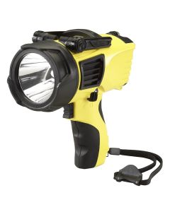STL44900 image(1) - Streamlight Waypoint Alkaline Pistol Grip Spotlight for Long Distance Illumination - Yellow