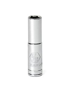 KDT80119 image(1) - GearWrench 1/4 Inch Drive 6 Point Deep SAE Socket 5/16 Inch