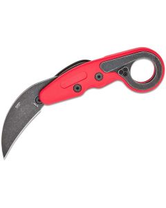 CRK4041R image(0) - CRKT (Columbia River Knife) Provoke Grivory Folding Tactical Knife Morphing Karambit - Red