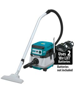 MAKXCV06Z image(0) - 18V X2 (36V) LXT&reg; Lith-Ion Brushless Cordless 2.1 Gallon Wet/Dry Dust Extractor/Vacuum (Tool Only)