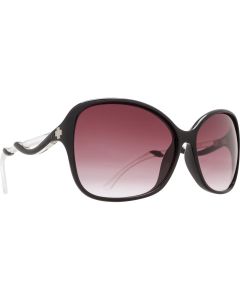SPY OPTIC INC Fiona Sunglasses, Black w/ Clear Frame w