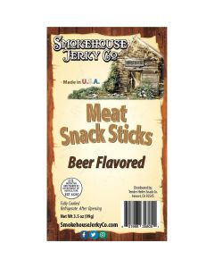 THS601968-358051 image(0) - Tender Heifer Snack Co. Beer Flavored Meat Snack Sticks 3.5 Ounce