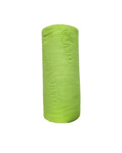 VIM Tools Tear-Off Microfiber Roll 12 inch by 12 inch - 30 PIeces by Roll - Green