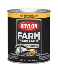 DUP2037 image(0) - Krylon New Equipment Cat Yellow 32 oz. Quart