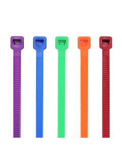 MAYMB5ICLRC image(0) - Mayhew Tools 5-Inch 40 pound Color Assortment Cable Ties