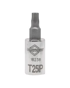 MAY16238 image(1) - Mayhew Mayhew T25IP Torx Plus&reg; Short Insert Socket Bit, 1/4-Inch Drive