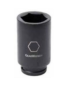 KDT84869 image(0) - GearWrench 3/4 Inch Drive 6 Point Deep Impact SAE Socket 1-1/8 Inch