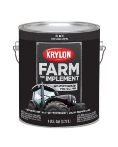 Krylon Krylon Farm/Implement; Gloss Black; Gallon
