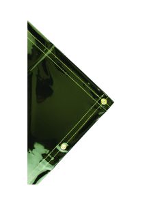 Wilson by Jackson Safety Wilson by Jackson Safety - Transparent Welding Curtain - 6' x 8' - Weight (per sq. yd.) 13 oz - Thickness 0.014" - Green - Amp Usage Medium/High