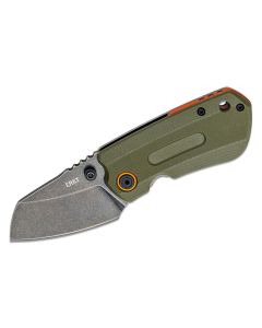 CRK6277 image(0) - CRKT (Columbia River Knife) Overland Compact Frame Lock Folding EDC Pocket Knife - Green