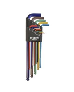 BND69637 image(0) - Bondhus Corp. 13 Pc ColorGuard L Wrench XL
