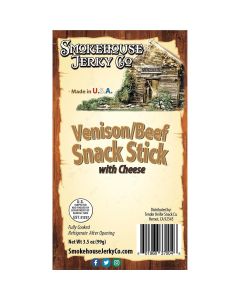 THS601968370046 image(0) - Tender Heifer Snack Co. Venison Beef Snack Stick W/Cheese