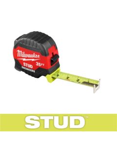 MLW48-22-1435E image(0) - Milwaukee Tool 35ft STUD Tape Measure with Engineer's Scale