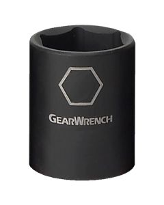 KDT84336N image(0) - GearWrench 3/8 Inch Drive 6 Point Deep Impact Metric Socket 13mm