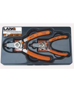 KAS1450 image(2) - Lang Tools (Kastar) 2PC HI-TECH SNAP RING PLIER SET