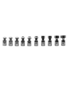 VIMVUMS400 image(0) - VIM Tools Stubby Universal Joint Metric Socket Set