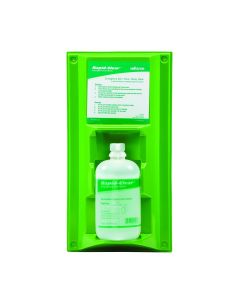 SRWS90331 image(0) - Sellstrom Sellstrom - 16 oz Single Rapid-Clear eyewash bottle station