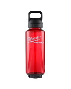 MLW48-22-8373R image(1) - Milwaukee Tool PACKOUT 48oz Bottle with Chug Lid - Red
