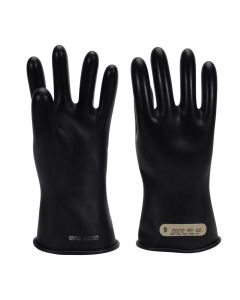 Oberon Gloves - Rubber Electrical - Class 00 - Length: 11" -  Rolled Cuff - Size: X-Large - 11