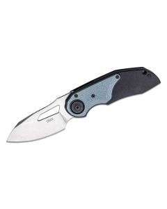 CRK5410 image(0) - CRKT (Columbia River Knife) Attaboy Deadbolt Assisted Opening EDC Pocket Knife- Black/Silver