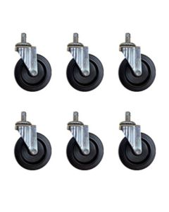 LDS1010865 image(0) - ShopSol 3&rdquo; Push-in Type Casters for ShopSol; Set of 6; Replacement