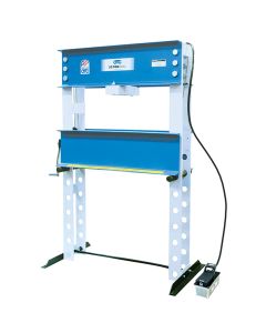 OTC FLOOR PRESS 55 TON W/AIR/HYDRAULIC HAND PUMP