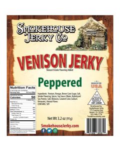THS601968369811 image(0) - Tender Heifer Snack Co. Venison Peppered