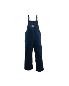 OBRLAN2ST-BIB-4XL image(0) - Oberon Bib Overalls - Arc Flash - 12 Cal LAN&trade; Series Deluxe - Color: Navy Blue - Size: 4XL